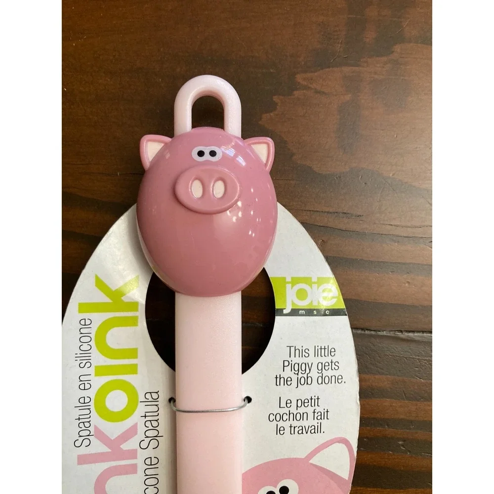 Joie Oink Oink Silicone Spatula Pig Pink - New in Package - Kitchen